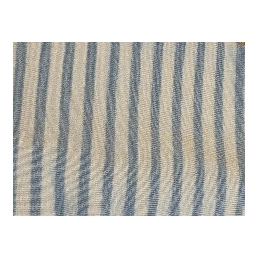 LAKE Pajamas Pima Long Sleeve Top Womens L Blue Striped Modal Lounge Sleepwear - Picture 8 of 8